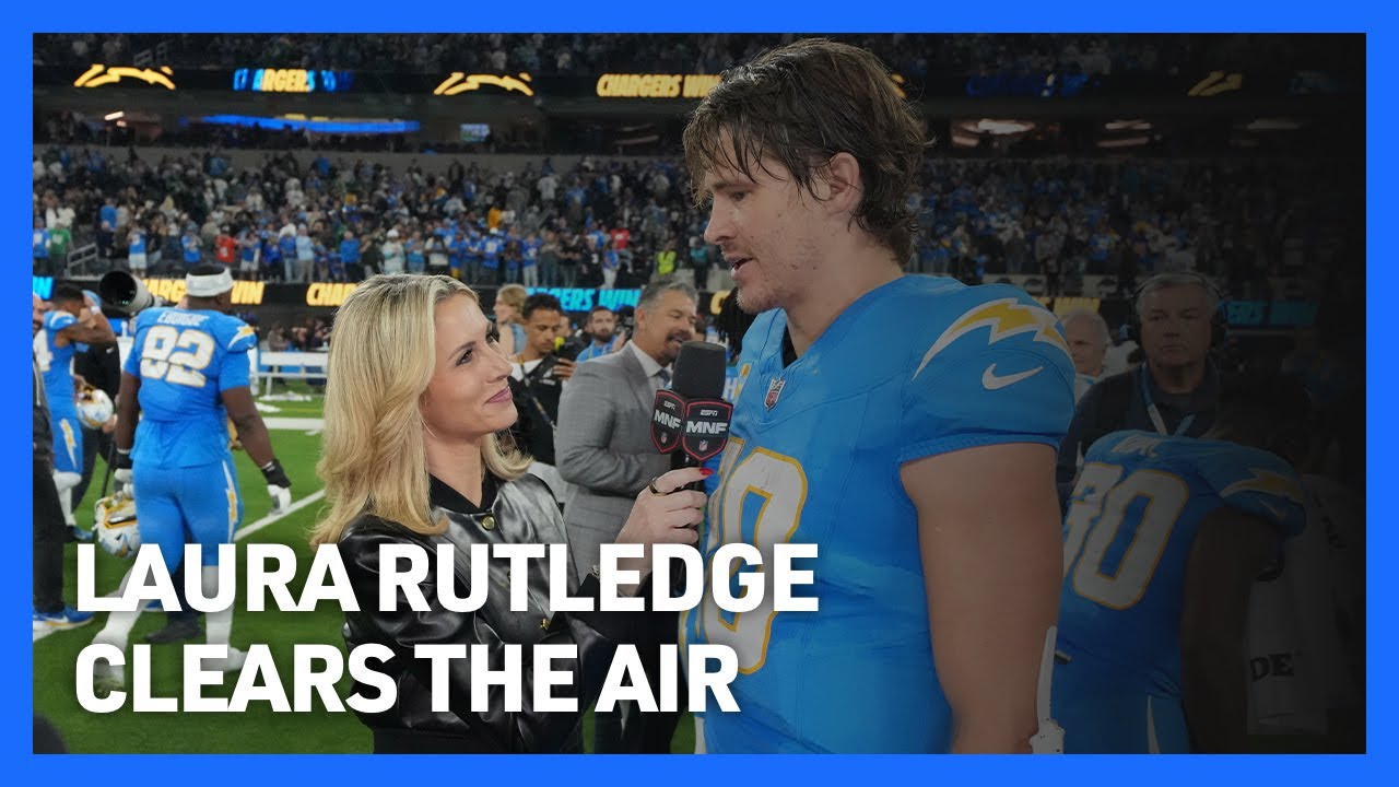 Laura Rutledge Explains Her Controversial ESPN Interviews and Viral Sprint Across the Field