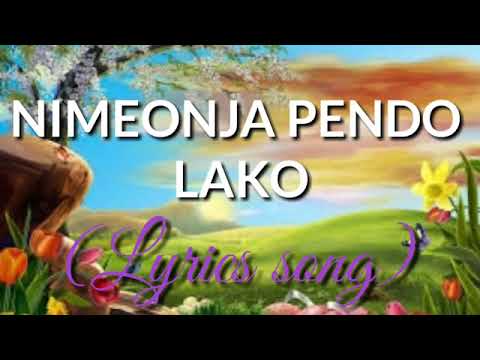 Nimeonja pendo lako by kapotive singers