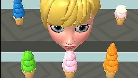 ice cream sort puzzle All Levels Mobile Gameplay Walkthrough Android,iOS New Update Game June 2021