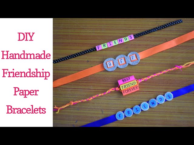 5 Easy DIY Friendship Day Bracelets for your Best Friend/5 DIY Friendship  Day Bands/Friends Day 2021 - YouTube