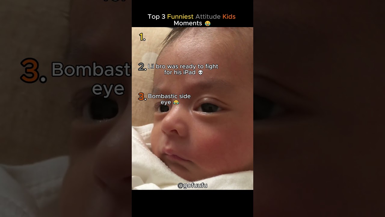 Top 3 Funniest Attitude Kids Moments 😂 | Sassy Kids Reactions Compilation