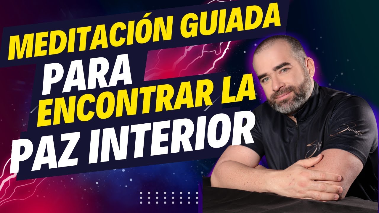 MEDITACION GUIADA para encontrar Paz Interior 🧖‍♀️ - YouTube