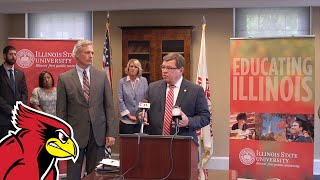 Record enrollment at Illinois State University