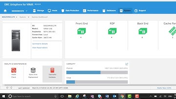 VMAX Health Check with the Unisphere GUI