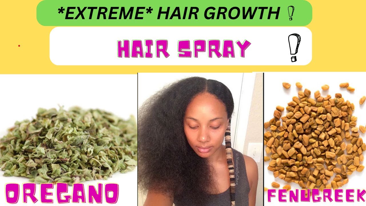 DETAILED! FENUGREEK & OREGANO AYURVEDIC HAIR SPRAY! FOR