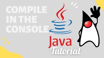 Compile a Java Program in the Console Window | Java with Ali