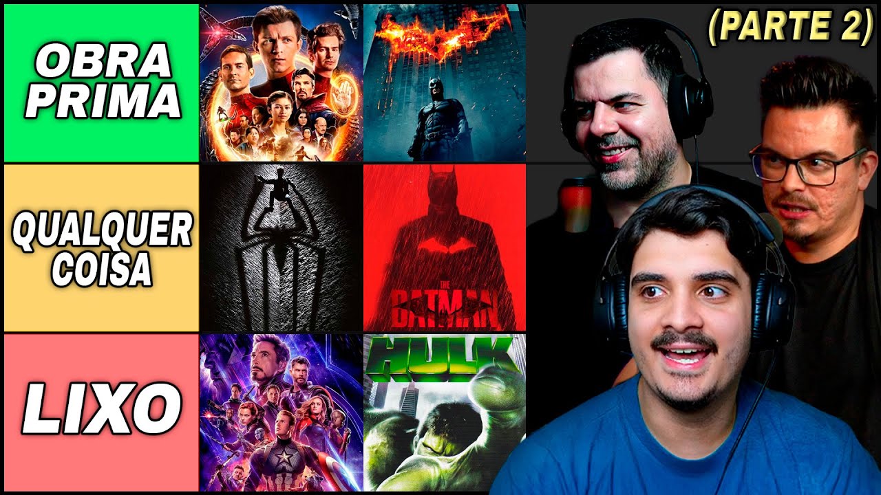 Rankeando Posteres da MARVEL e DC (parte 2)