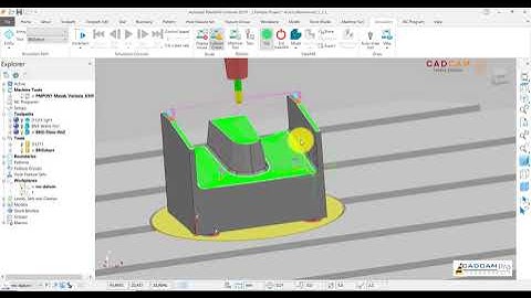PowerMill 2019 Tutorial #53 | Automatic Collision Avoidance 5 Axis Machining