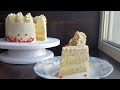 Торт "БЕЛЫЙ БАРХАТ"💟ВЗБИТЫЙ ГАНАШ на белом шоколаде💟White velvet cake