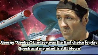 George ''Goober'' Lindsey was the first choice to play Spock and my mind is still blown
