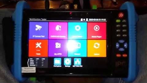 Seesii  Video Monitor Network Tester as PoE Monitor