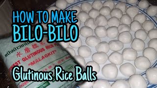 PAANO GUMAWA NG BILO-BILO? (How to Make Glutinous Rice Balls) #VioletsKitchenette | #ItsMeViolet screenshot 2