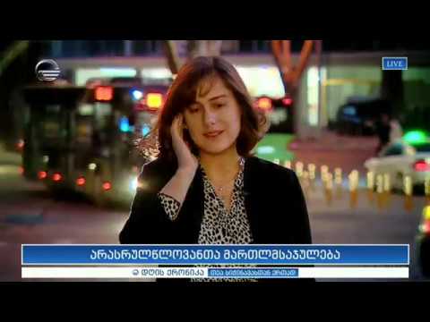 იურისტი თამარ მახარობლიძე \"დღის ქრონიკაში\"