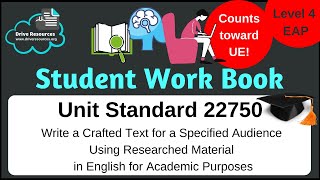 US22750 - EAP Level 4 - Write a Crafted Text
