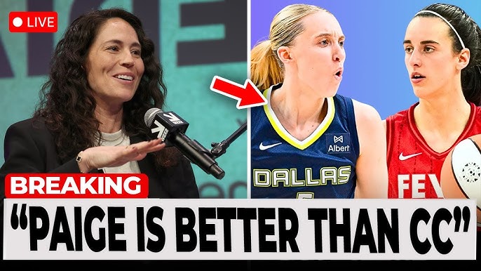 Sue Bird BETRAYS Caitlin Clark On Live TV : “Paige Bueckers Is BETTER!”