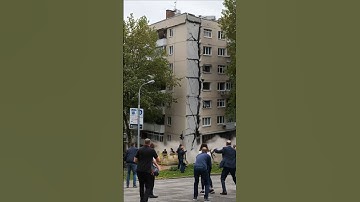 😱🏙️ Massive Building Collapse 🚨 #BuildingCollapse #CityDisaster #disaster