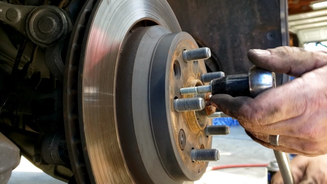 How to change rear brakes and rotors on 2010 Lexus LS 460 YouTube