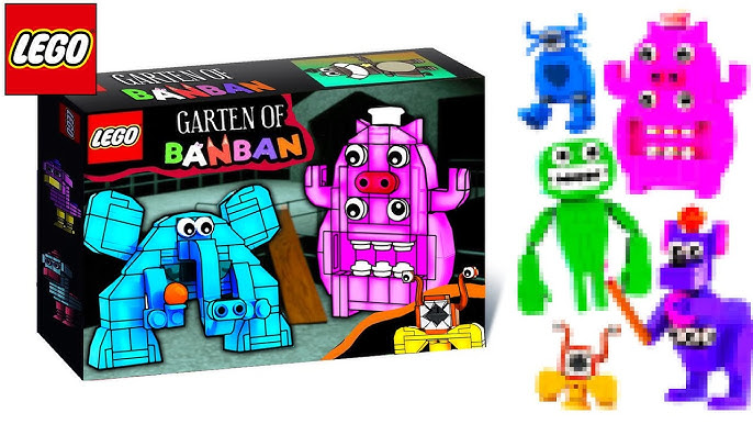 Figure Model Building Blocks Set Game Bricks Toy for Garden of Banban 3  Long Joe