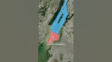 Why Manhattan’s Street Map Splits in Half 🗽 NYC’s Grid vs. Chaos 😱