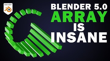 The New Blender 5.0 Array Is INSANE — Way Better Than Add-Ons!