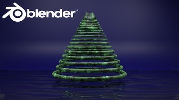 How to make easy abstract design using Array Modifier in blender 2.8| part 2