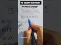Reasoning Short Trick| #reasoning #maths #shorts#mathshorts