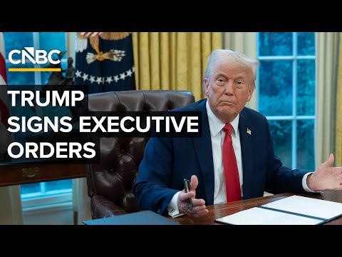 President Trump Signs Executive Orders 1 30 2026 