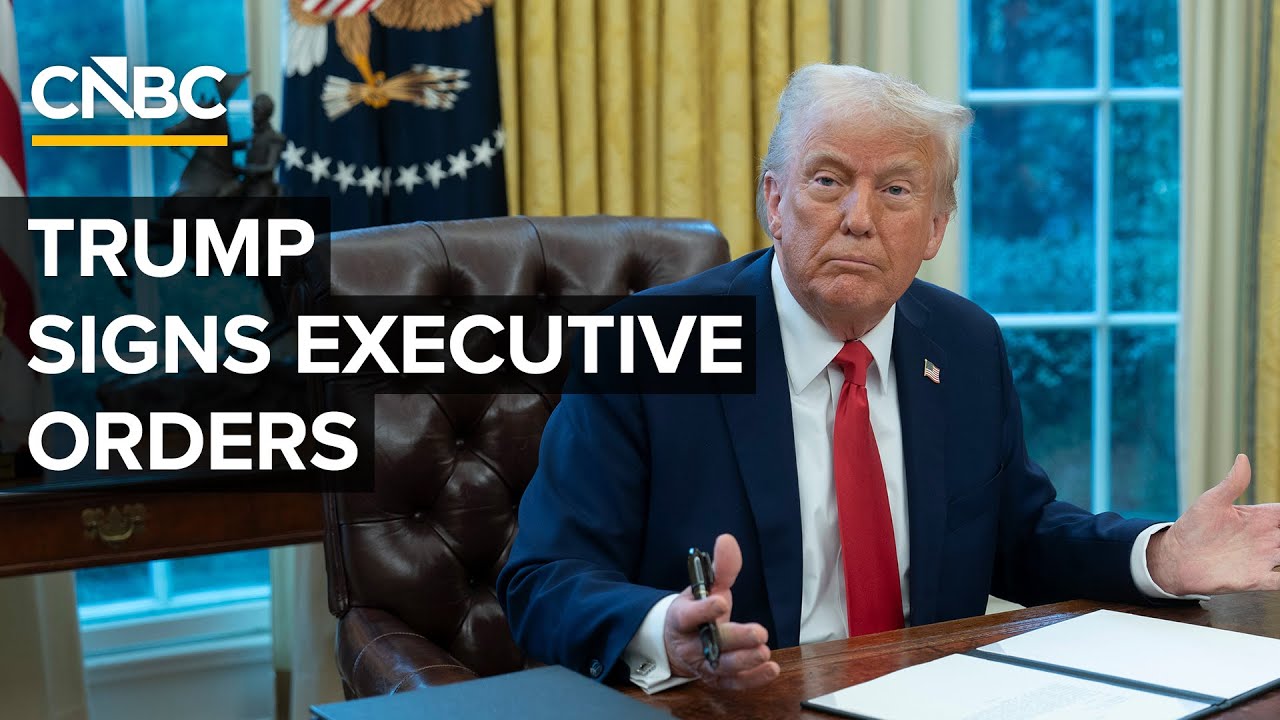 President Trump Signs Executive Orders 1 30 2026 YouTube 