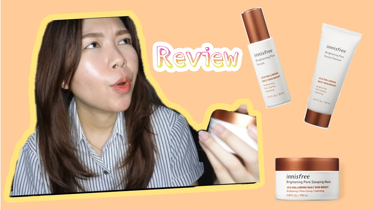 innisfree brightening pore facial cleanser review