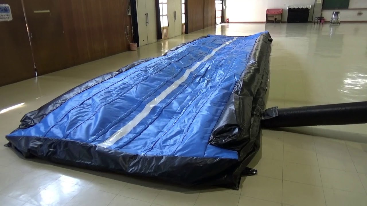 ジャンピングエアートランポリンの組み立て方と設置方法