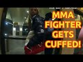 Bodycam mma fighter devonte turners arrest for aggravated battery