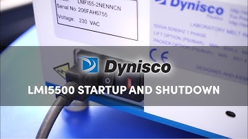 The Proper Startup and Shutdown Procedure for the Dynisco LMI5500 Melt Flow Indexer