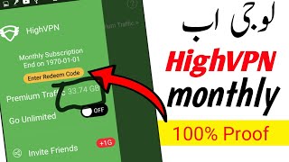 High VPN 1 month premium membership | unlimited Gbs Zong free internet without magic vpn bit vpn screenshot 5