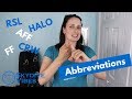 Learn to Skydive - Abbreviations in Skydiving