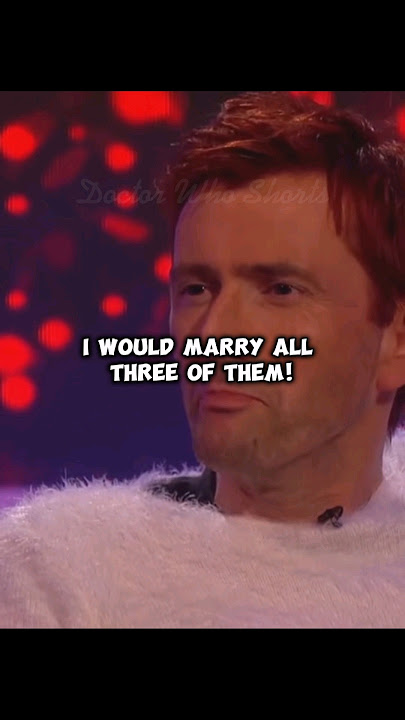 Snog, Marry, Kill? | David Tennant Edition #doctorwho #shorts #davidtennant