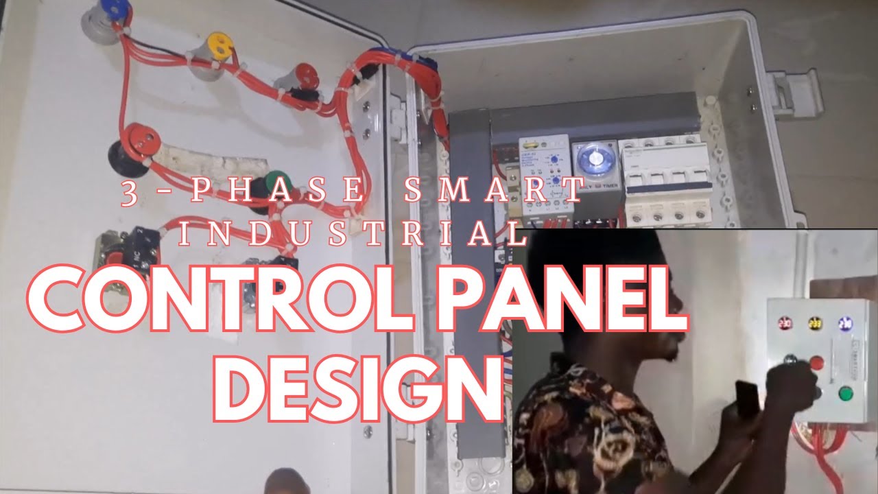 Smartech Control Panel Smart Industrial Control Panel Design | Smartech Panel Design - YouTube