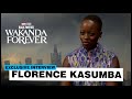Florence Kasumba remembers training with Chadwick Boseman: "He was so strong"