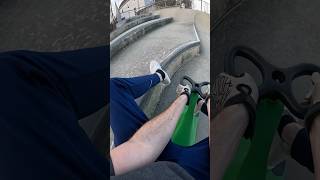 Driving Lamborghini At Skatepark