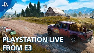 Far Cry 5 Ps4 Gameplay Demo - With Hired Gun Nick Rye E3 2017