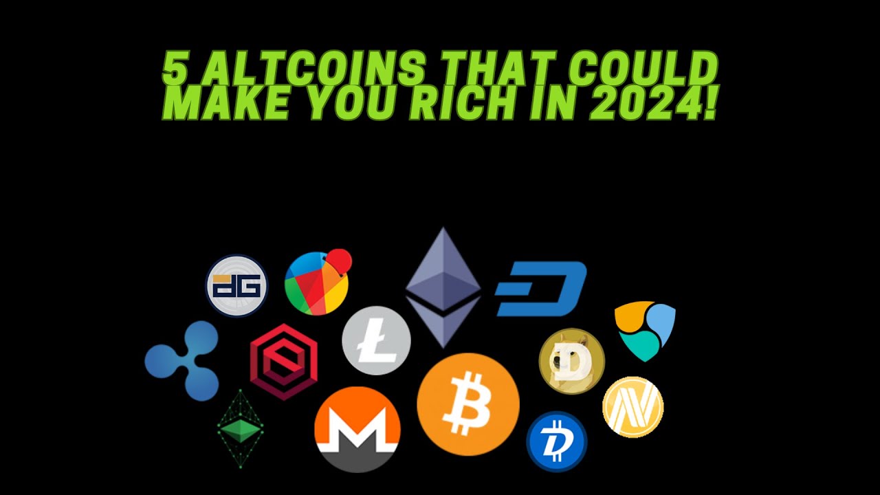 5 Crypto Altcoins that could make you RICH in 2024 - YouTube