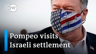 US backs Israeli settlements, Palestinians look to Biden | DW News Guide