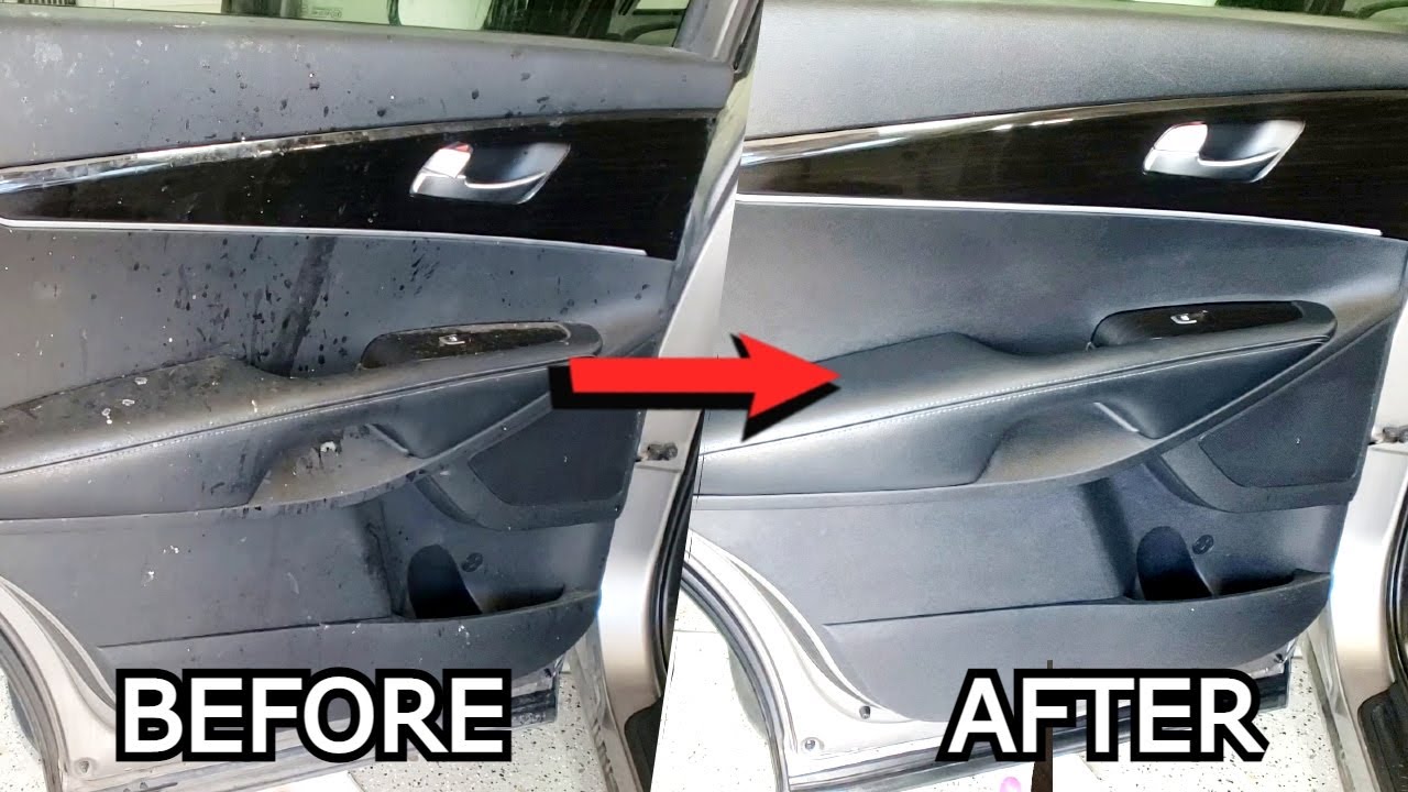 [ASMR] HOW TO CLEAN DIRTY CAR DOORS PROPERLY YouTube