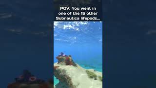 Subnautica NPC Void Lifepod Moment