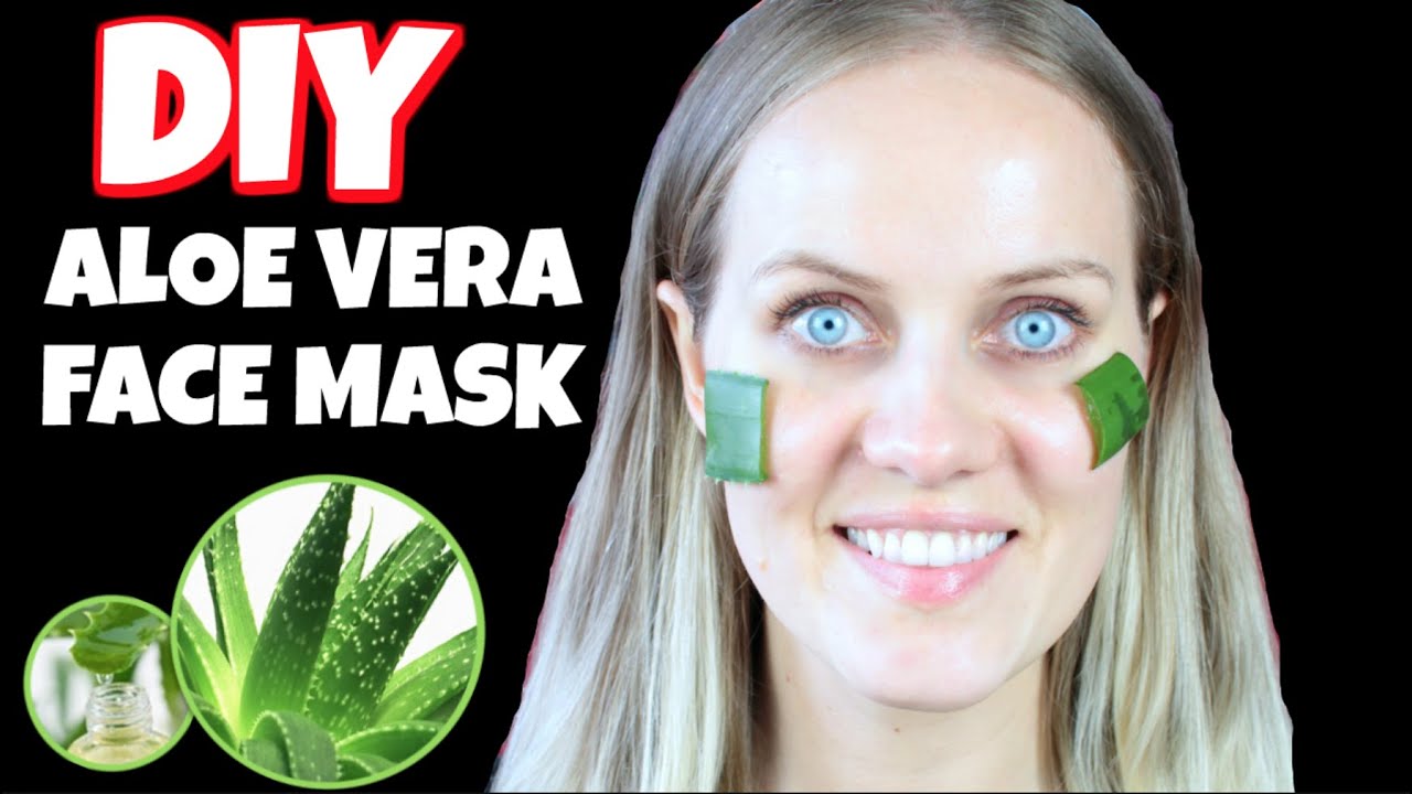 Diy Aloe Vera Face Mask No Acne No Wrinkles Youtube