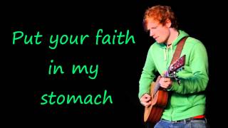 I'm A Mess -  Ed Sheeran (lyric video) chords