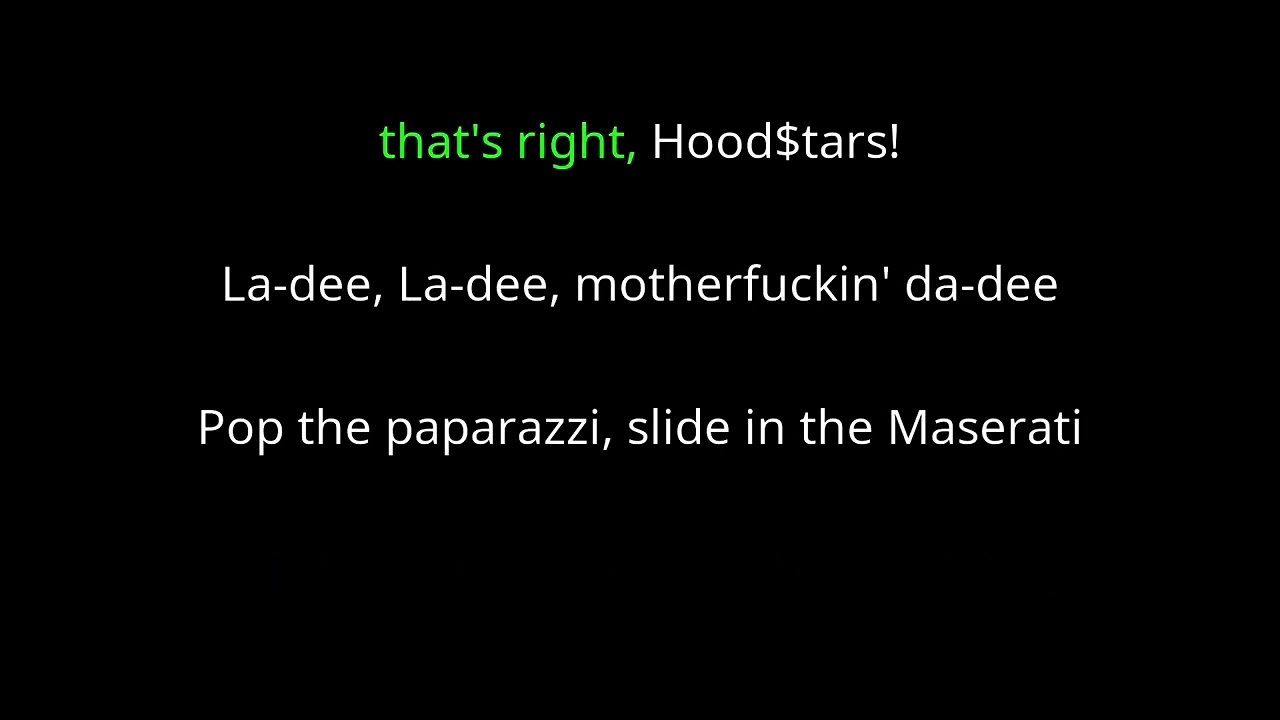 Park Slope feat. Lou$tar & The HoodStars - La-Dee-Da-Dee (We Like To Party) [Croonify Karaoke w/BVs]