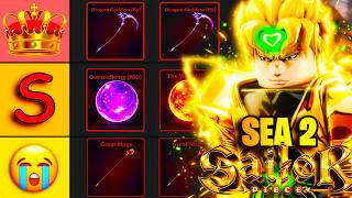 I Ranked EVERY Sea 2 Sword & Melee In Sailor Piece! (Tier List)