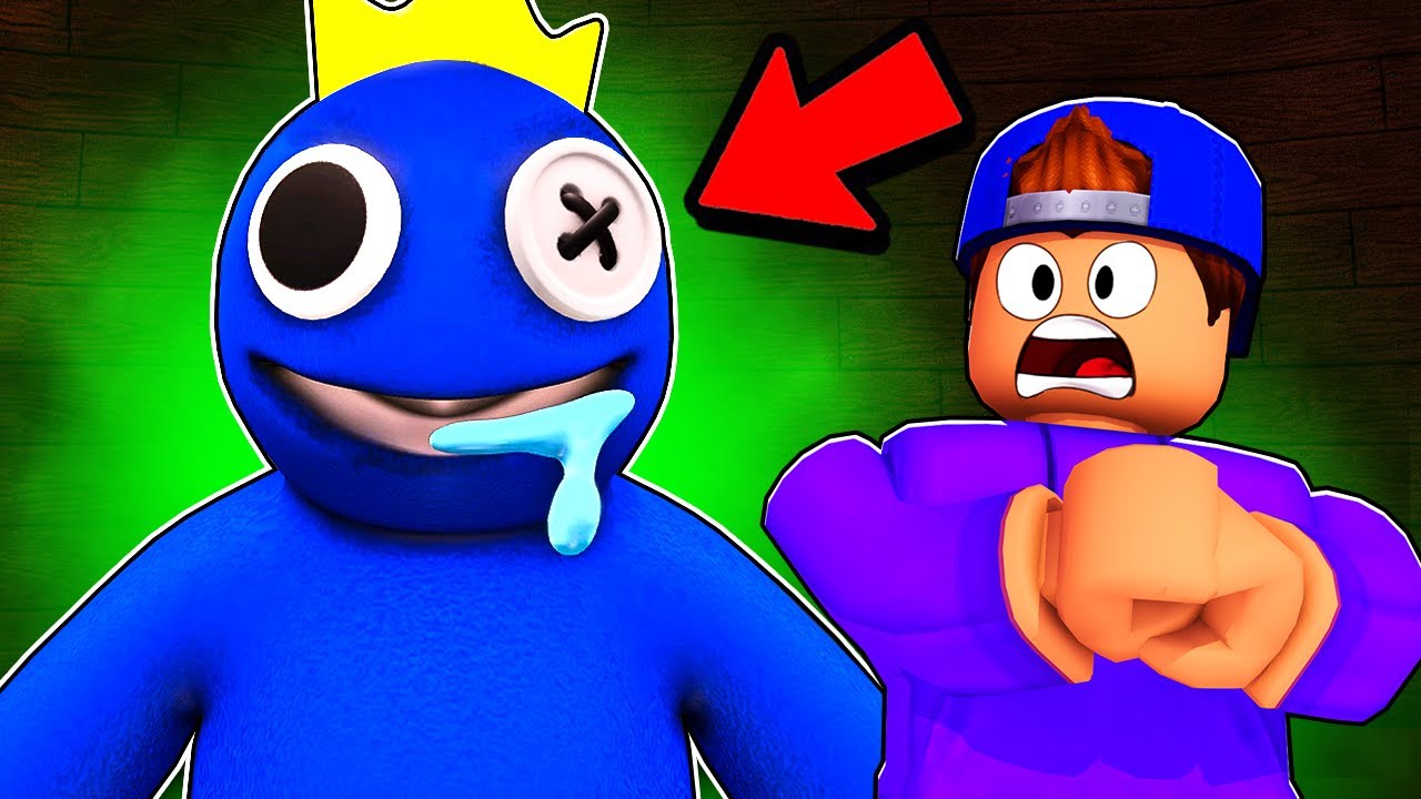 Aprenderse los Rainbow friends ROBLOX