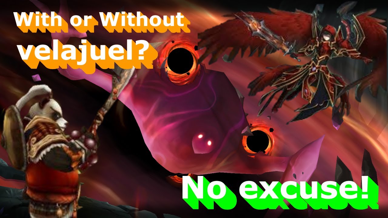 Must Kill Predator! Amazing Rune! 2 kills, one with Velajuel and one without! (summoners war)