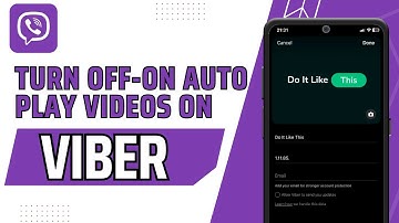 How To Turn OFF Auto Play Videos On Viber NEW Update (2023)